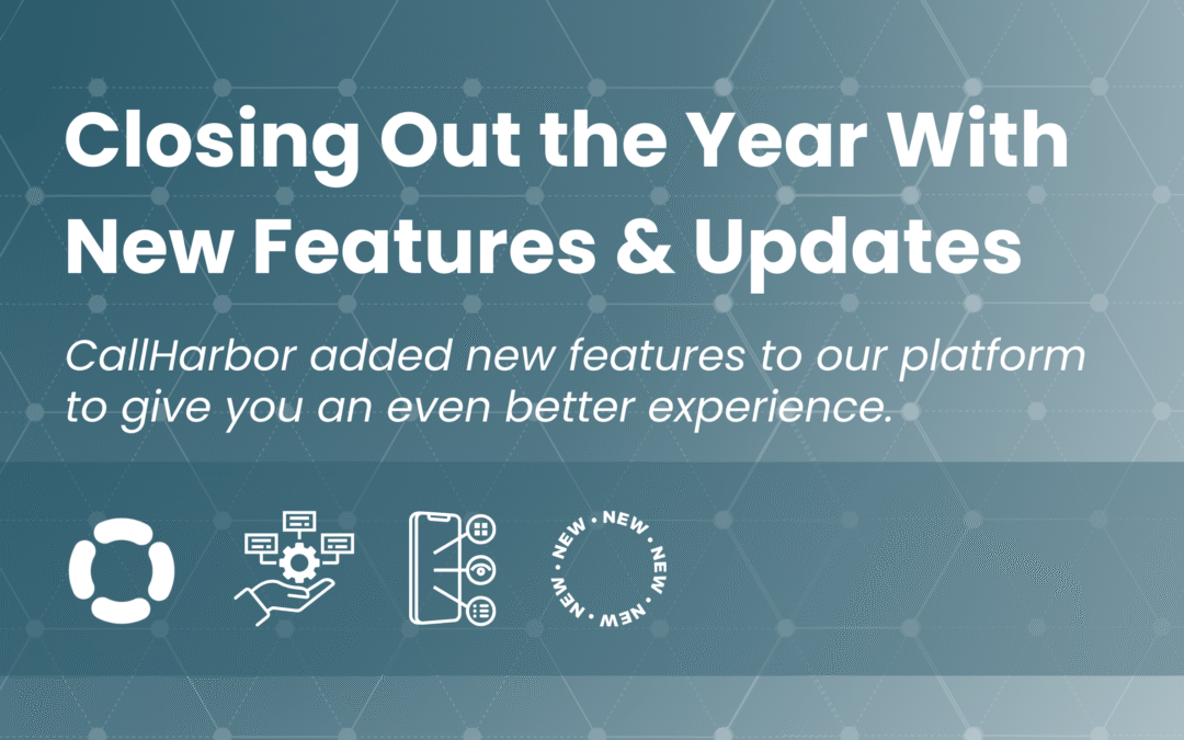 Closing Out the Year With New Features & Updates